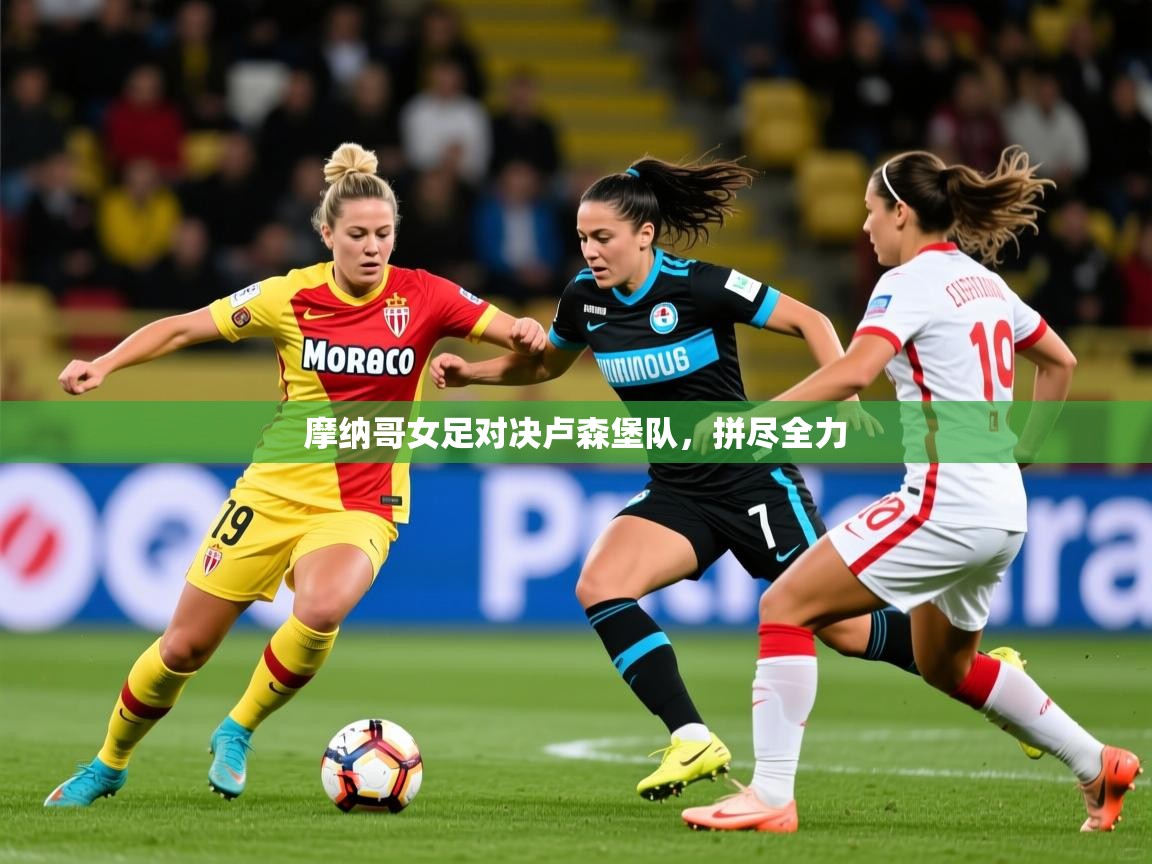 摩纳哥女足对决卢森堡队，拼尽全力  第3张